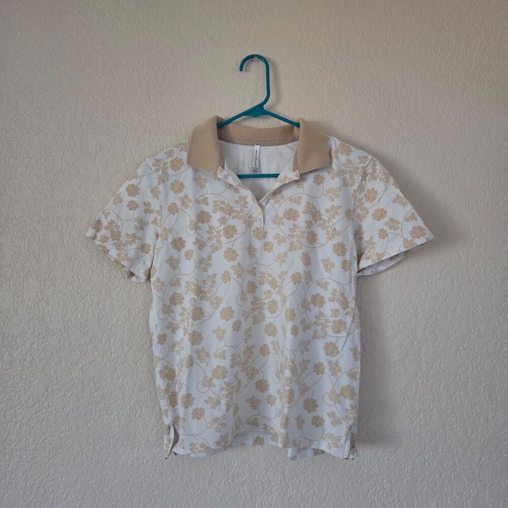 White Stag Womens Collared Shirt Size Medium